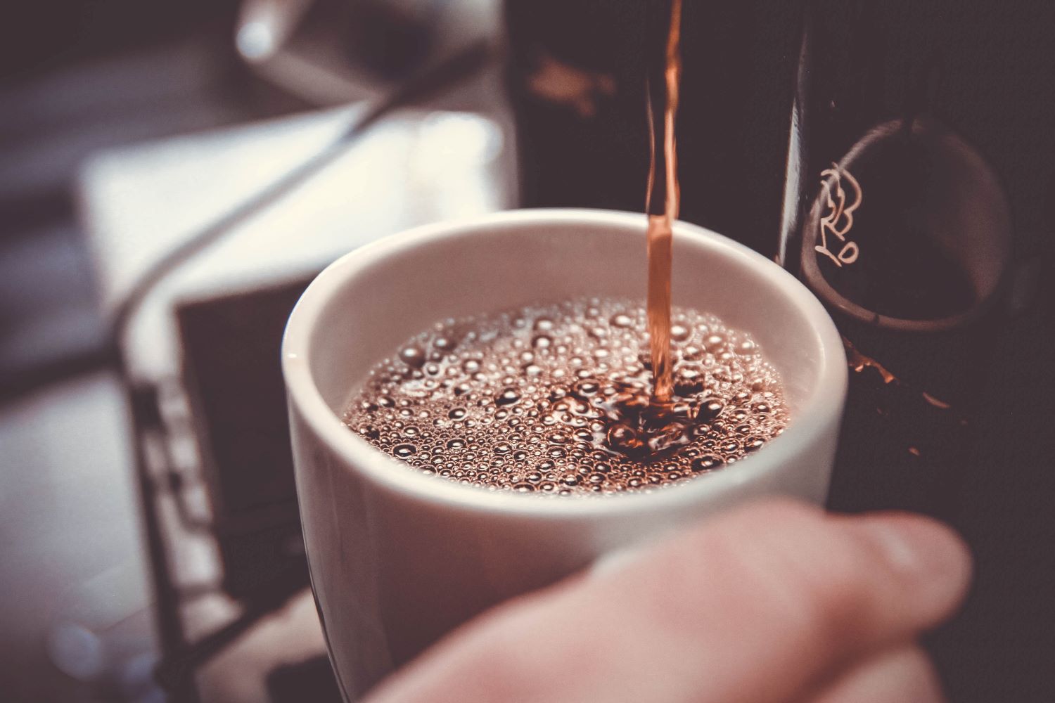 tasse à café avec cafetière