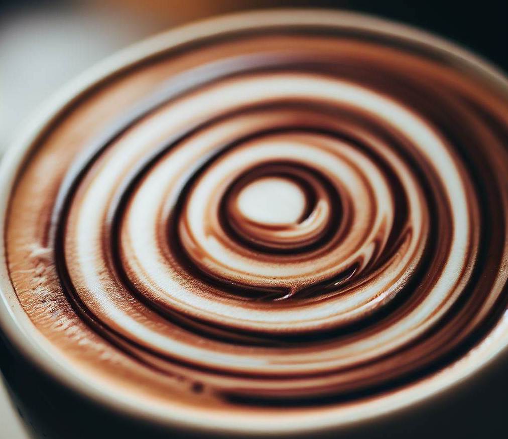 latte art chocolate 1