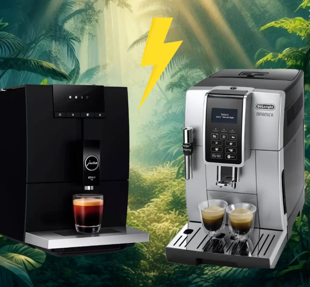 machine à café jura ou delonghi laquelle choisir